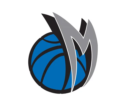Mavericks ball-and-M secondary mark.